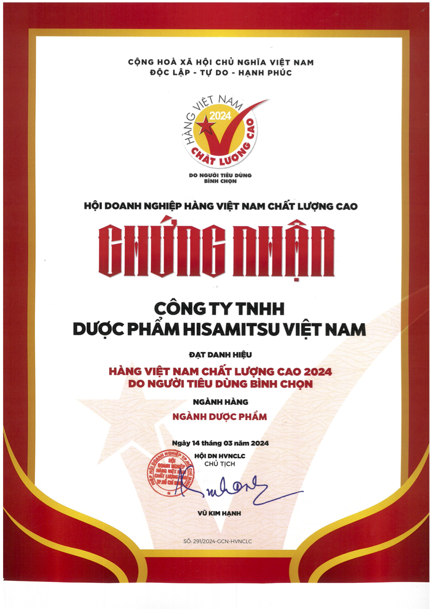 Thành tích đạt được